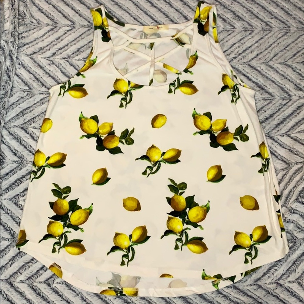 Lemon tank top